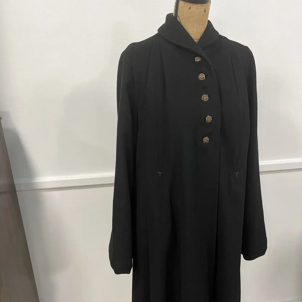 Kreeger’s New Orleans Anglofluff Wool Coat Vintage 60s. RARE!